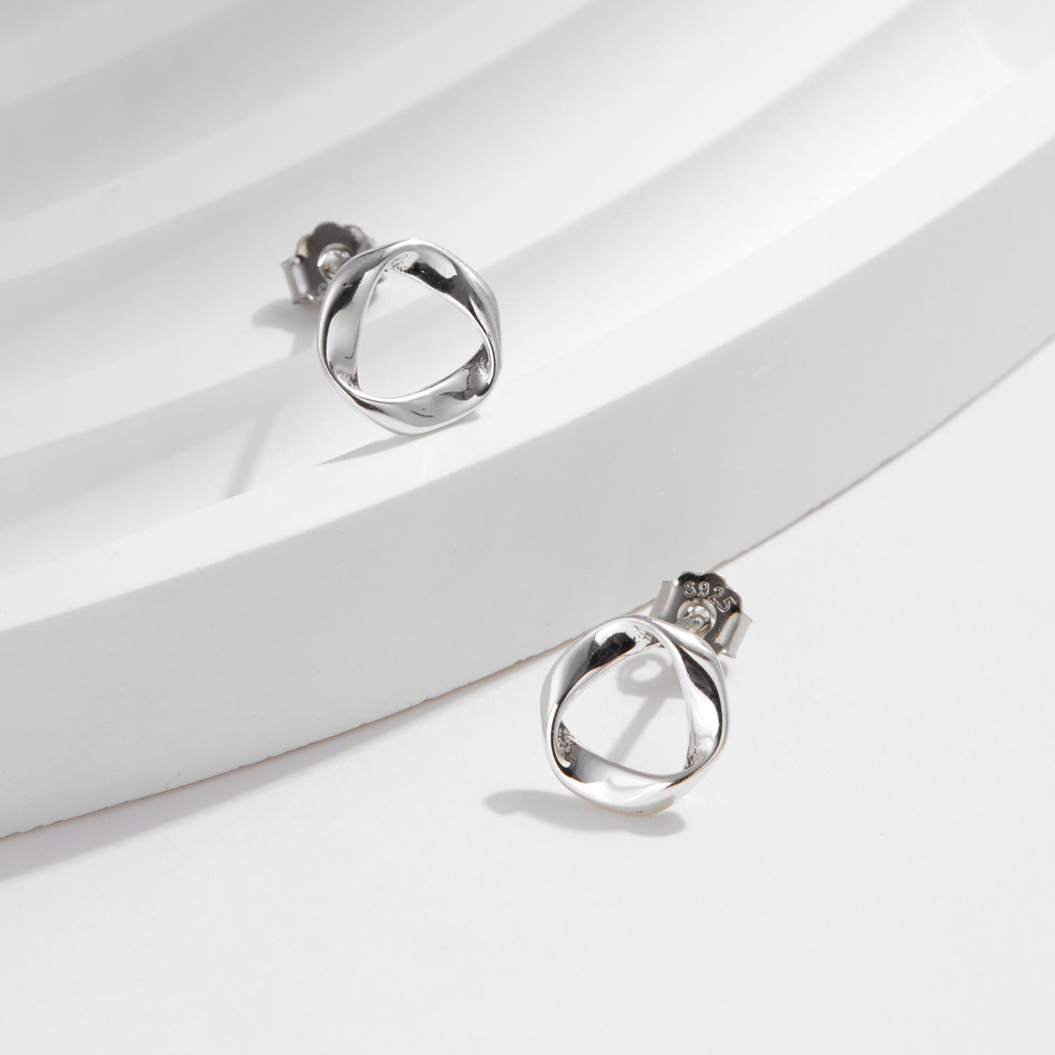 Stella Silver Stud Earrings