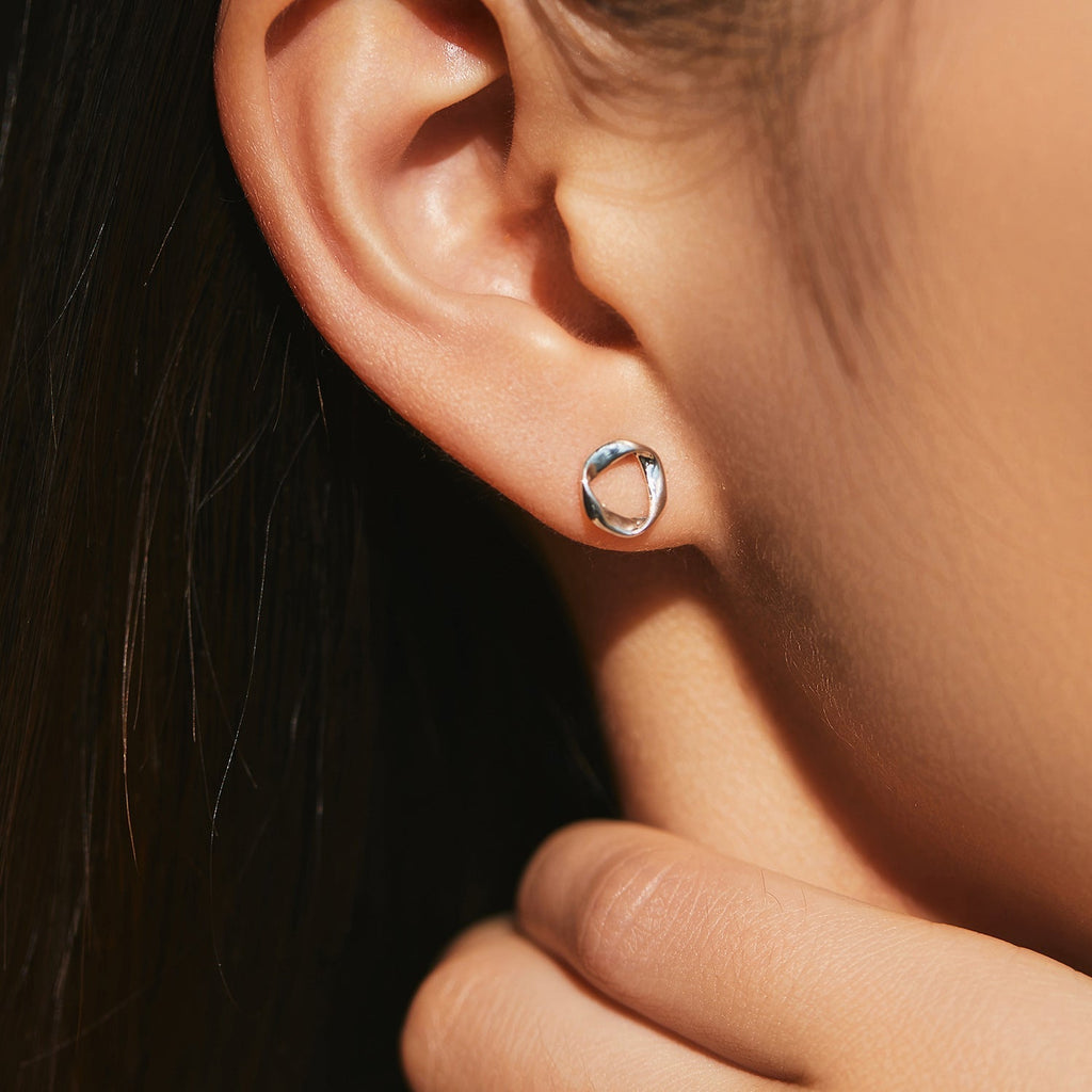 Stella Silver Stud Earrings