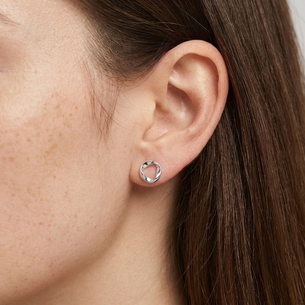 Stella Silver Stud Earrings