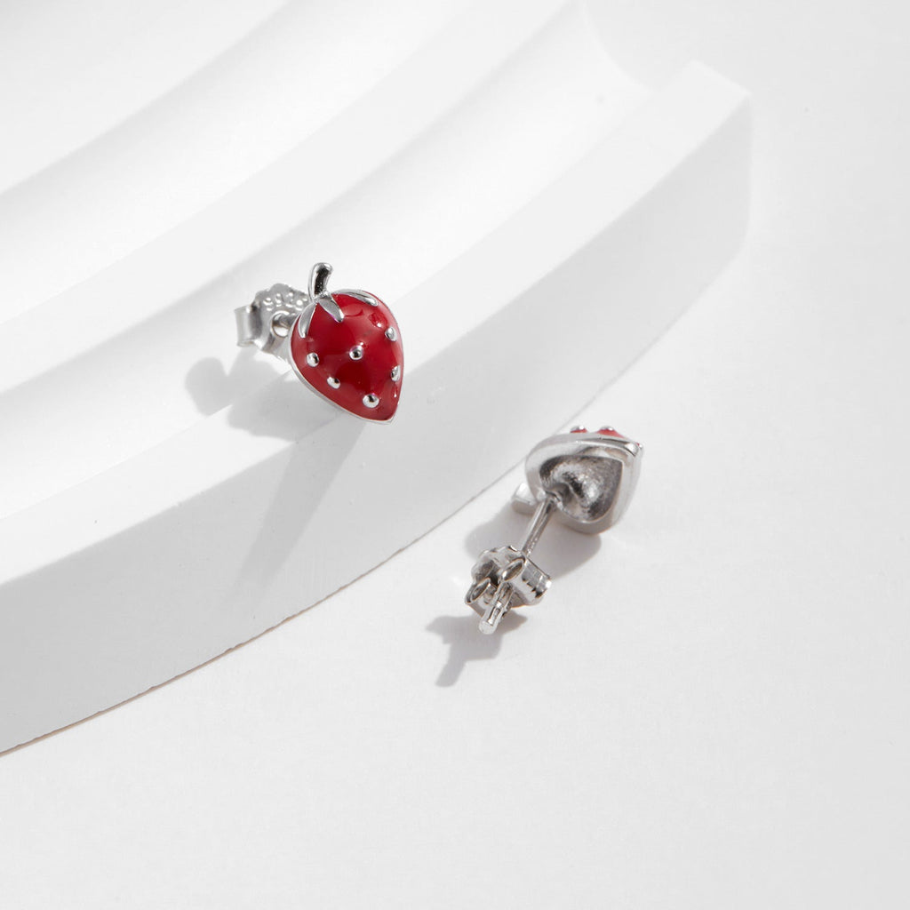Strawberry Stud Earrings