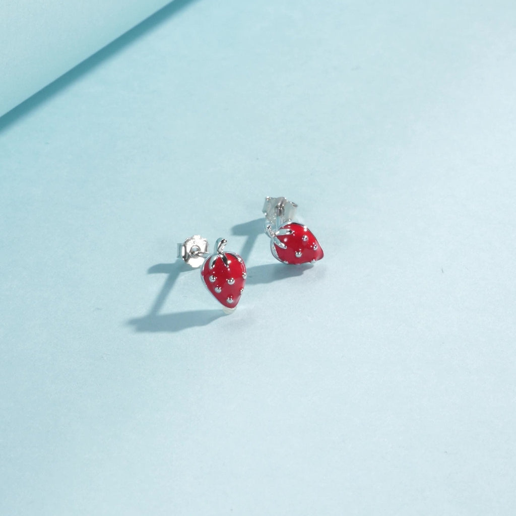 Strawberry Stud Earrings