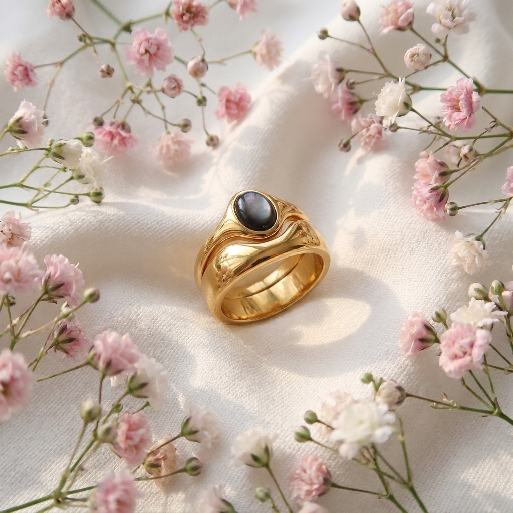 Tahitian Dusk Ring
