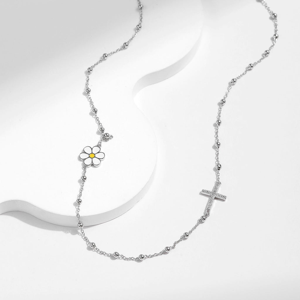 Talia Silver Necklace