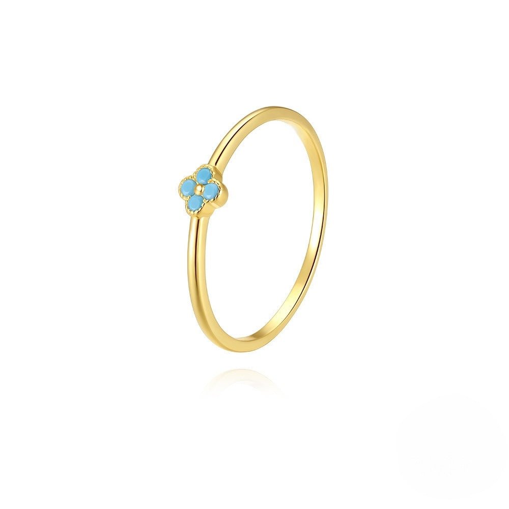 Teya Aqua Blue Ring
