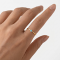 Teya Aqua Blue Ring