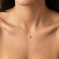 Yara Circle Crystal Necklace