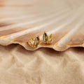 Yara Crystal Leaf Earrings