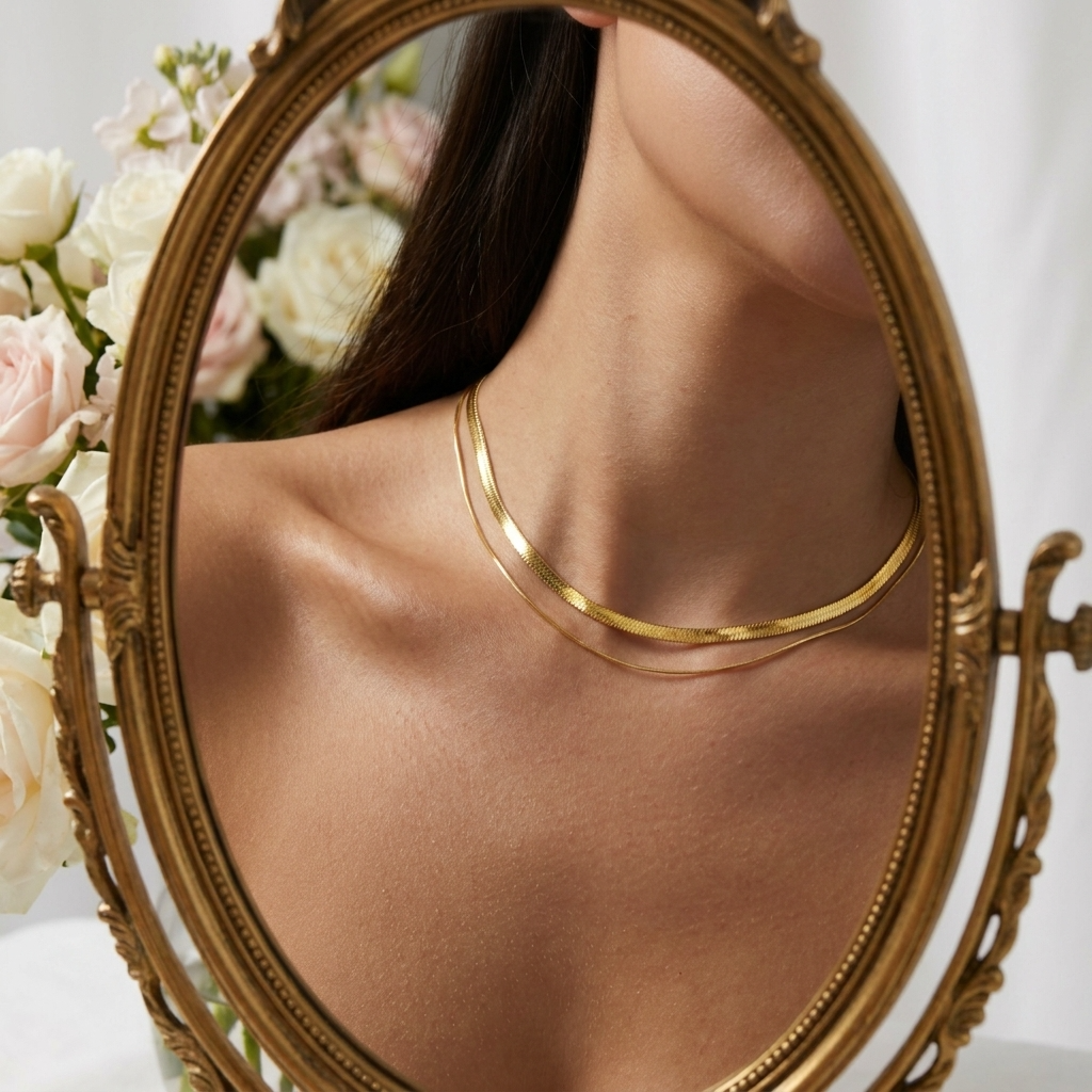 Ysolde Gold Necklace