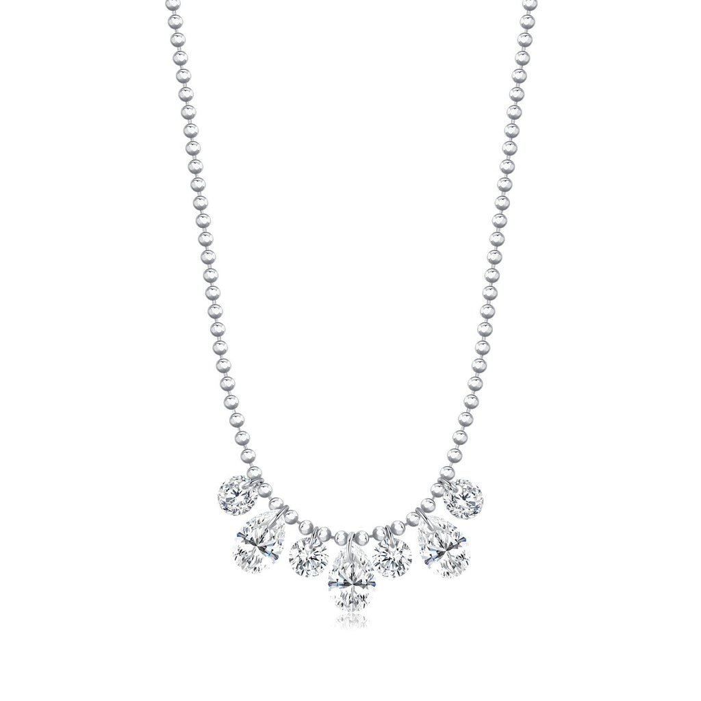 Yumi Silver Pendant Necklace