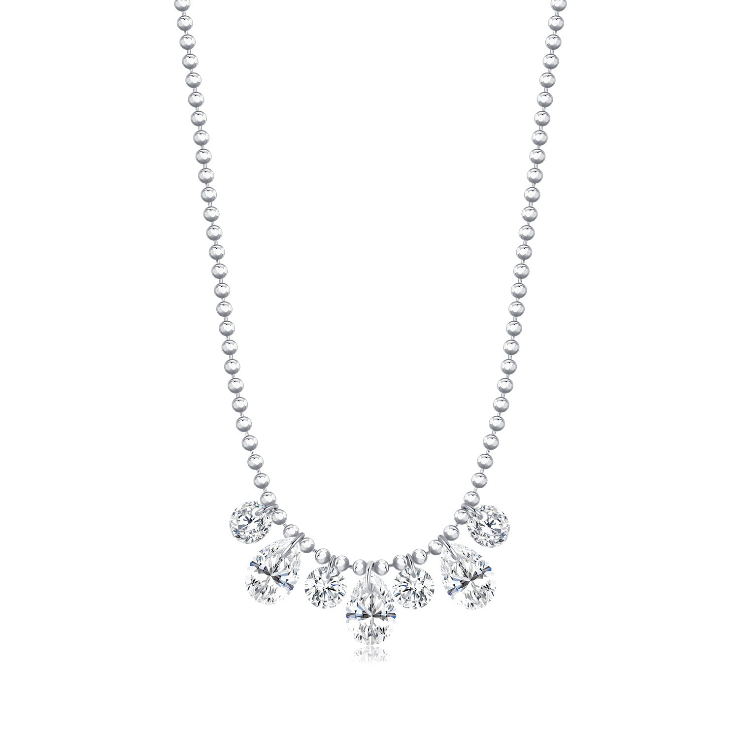 Yumi Silver Pendant Necklace