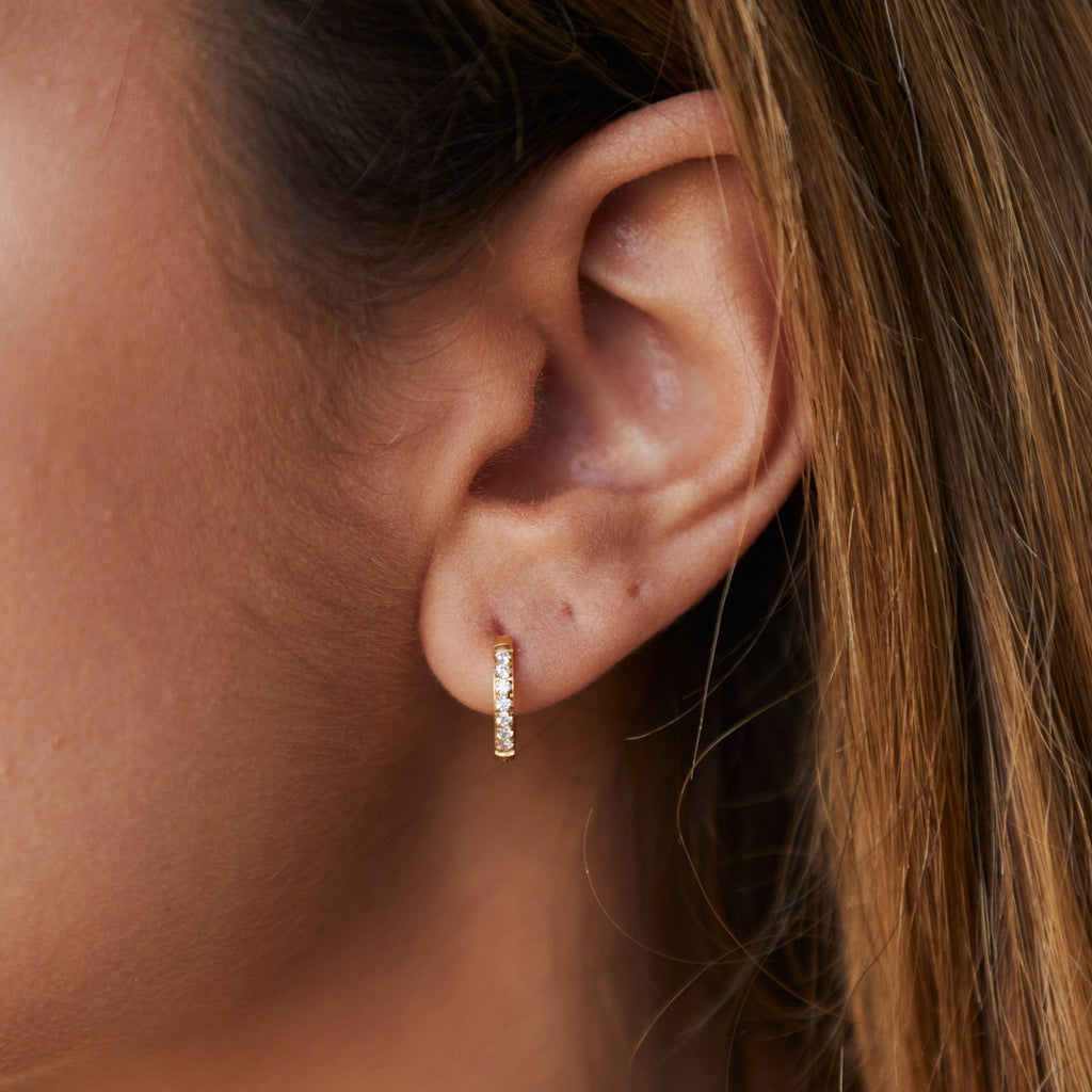 Yva Petite Hoop Earrings