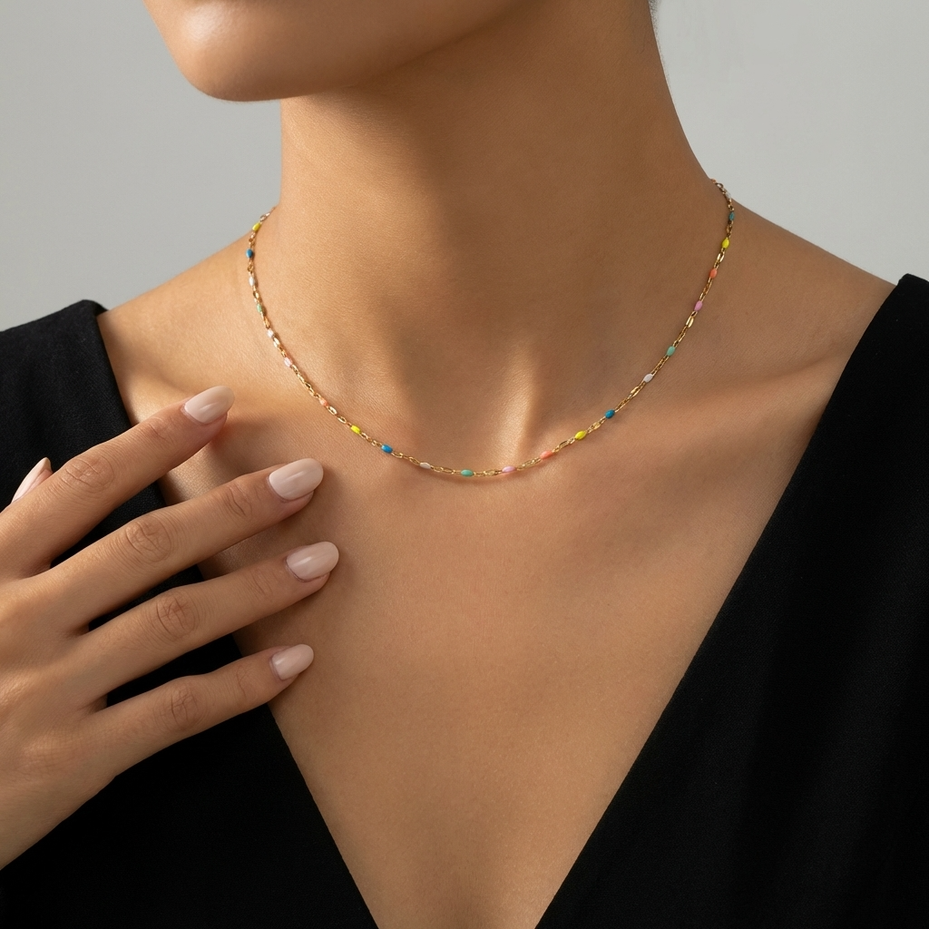 Zaya Prism Choker Necklace